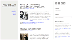 Desktop Screenshot of kino-eye.com
